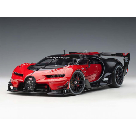 BUGATTI VISION GT 16 2015 ROUGE / NOIRE