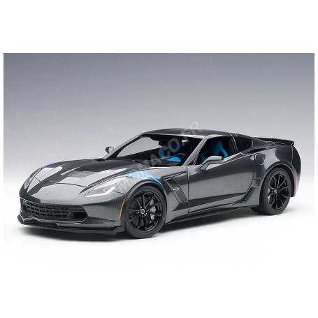 CHEVROLET CORVETTE C7 GRAND SPORT 2017 GRIS/NOIRE/BLEUE