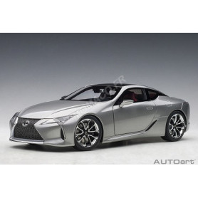 LEXUS LC500 ARGENT/INTERIEUR ROSE FONCE