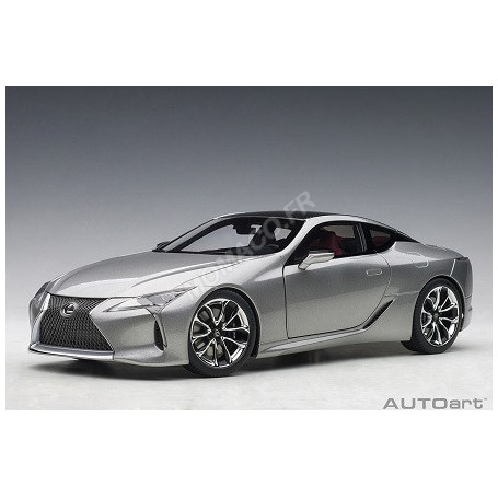 LEXUS LC500 ARGENT/INTERIEUR ROSE FONCE