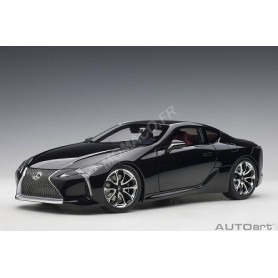 LEXUS LC500 NOIR/INTERIEUR ROSE FONCE