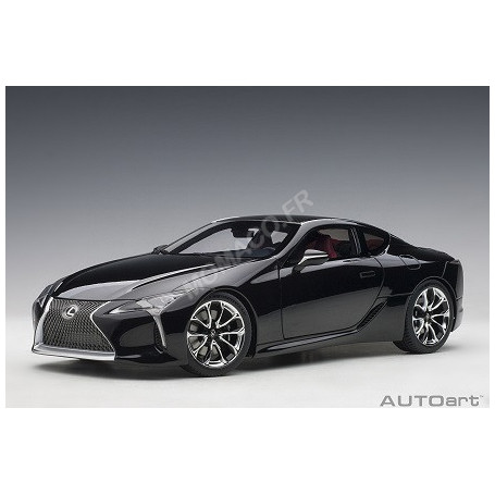 LEXUS LC500 NOIR/INTERIEUR ROSE FONCE