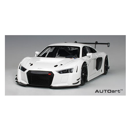 AUDI R8 LMS PLAIN COLOR VERSION BLANCHE