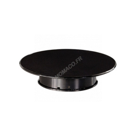 PLATEAU TOURNANT 25.5 CM NOIR