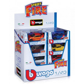DISPLAY DE 24 PIECES : VEHICULES "STREET FIRE"