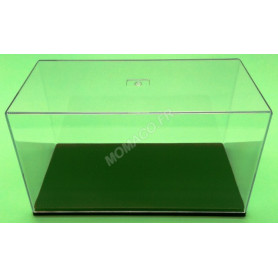 BOITE VITRINE 1/43 PETIT MODELE Longueur 19.2cm x Largeur 9.4cm x Hauteur 10cm (ALERTE/PERFEX)