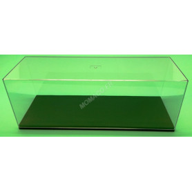 BOITE VITRINE 1/43 GRAND MODELE Longueur 29.7cm x Largeur 9.4cm x Hauteur 10cm (ALERTE/PERFEX)