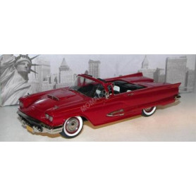 FORD THUNDERBIRD CONVERTIBLE 1959 ROUGE