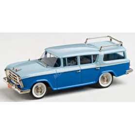 RAMBLER SUPER CROSS COUNTRY STATION WAGON 1957 BLEU