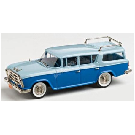 RAMBLER SUPER CROSS COUNTRY STATION WAGON 1957 BLEU