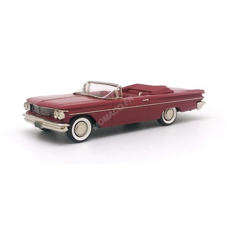 PONTIAC CATALINA CONVERTIBLE 1960 BORDEAUX