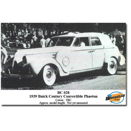 BUICK CENTURY CONVERTIBLE PHAETON 1939