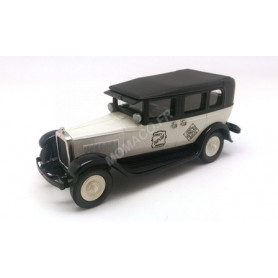 GMC MODEL 6 TAXI 1930 "ERNIE'S CAB" BLANC/NOIR (BROKBML19X)