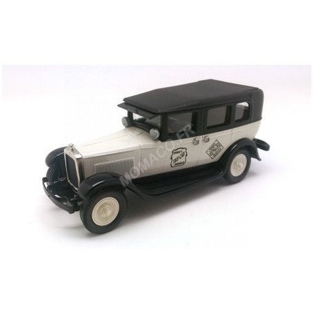 GMC MODEL 6 TAXI 1930 "ERNIE'S CAB" BLANC/NOIR (BROKBML19X)