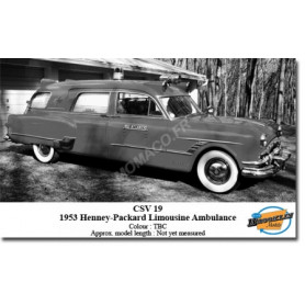 HENNEY PACKARD LIMOUSINE AMBULANCE 1953