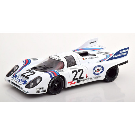 PORSCHE 917K "MARTINI" 22 MARKO/VAN LENNEP LE MANS 1971 1ER