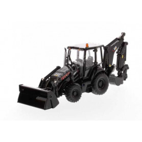 CATERPILLAR 420F2 AVEC FIGURINE FINITION NOIRE