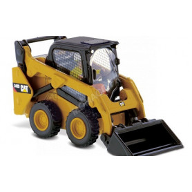 CATERPILLAR 242D MINI CHARGEUSE SUR ROUES AVEC FIGURINE