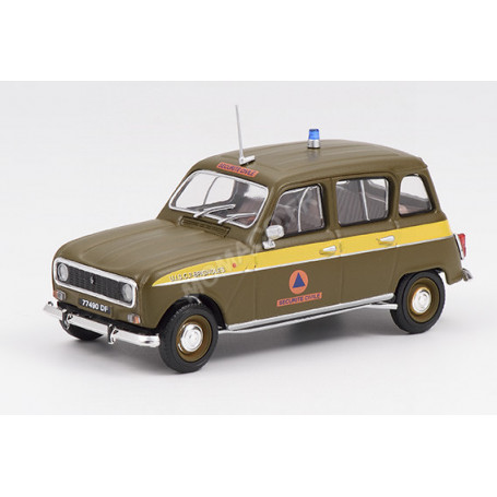 RENAULT 4L SECURITE CIVILE 1980