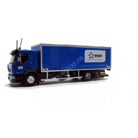 RENAULT PREMIUM PORTEUR DISTRIBUTION CAMION ERDF COURT CIRCUIT