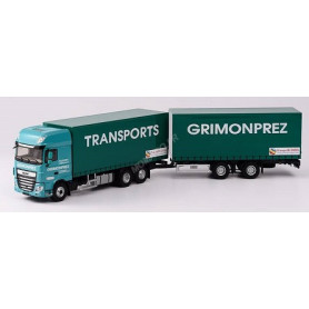 DAF XF MY 2017 CAMION AVEC REMORQUE "TRANSPORTS GIMENEZ"