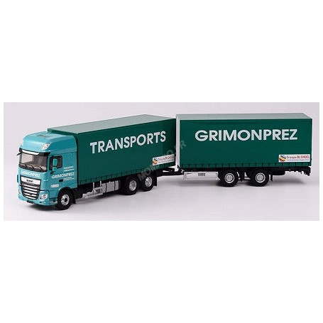 DAF XF MY 2017 CAMION AVEC REMORQUE "TRANSPORTS GIMENEZ"