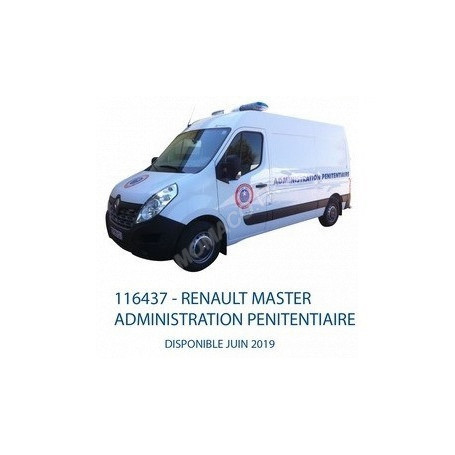 RENAULT MASTER "ADMINISTRATION PENITENTIAIRE" (EPUISE)
