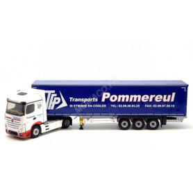 MERCEDES-BENZ ACTROS 2 SEMI STREAMSPACE TAUTLINER "POMMEREUL"