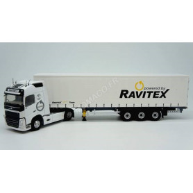 VOLVO FH 4 GLOBETROTTER TAUTLINER "RAVITEX"
