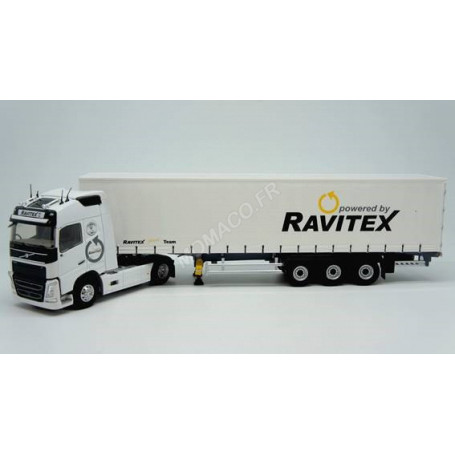 VOLVO FH 4 GLOBETROTTER TAUTLINER "RAVITEX"