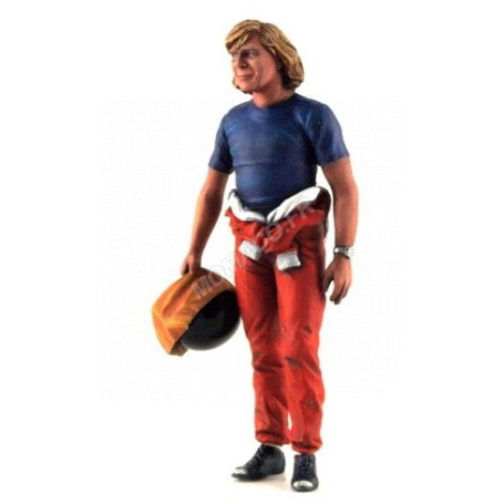 FIGURINE JAMES HUNT AVEC CASQUE