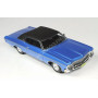 CHEVROLET IMPALA CUSTOM COUPE 1970 BLEU TOIT NOIR