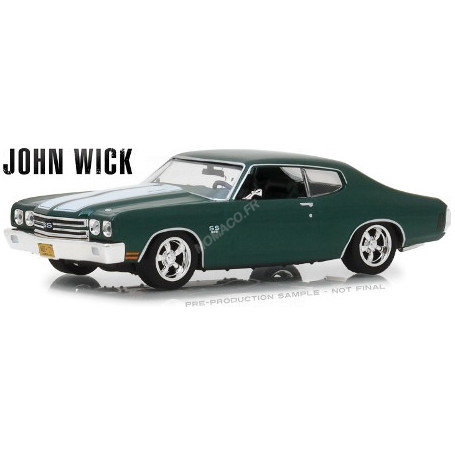 CHEVROLET CHEVELLE SS 396 1970 "JOHN WICK (2014)" (REFABRICATION)