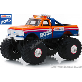 CHEVROLET K-10 MONSTER TRUCK "BOSS AM/PM" 1972 (PNEUS 66 POUCES) (EPUISE)