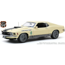 FORD MUSTANG MACH 1 1970 "COMPETITION L.TEAM - SCCA ROAD RALLY CHAMP."