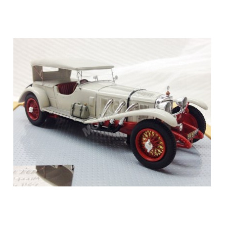 MERCEDES-BENZ 680S SPORT 4 SINDELFINGEN 1927 BEIGE/ROUGE FERME