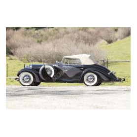 MERCEDES-BENZ 500K SN123696 CABRIOLET SAOUTCHIK 1935 FERME