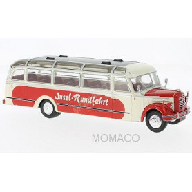 BORGWARD BO 4000 1952 BEIGE/ROUGE