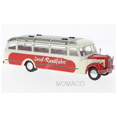 BORGWARD BO 4000 1952 BEIGE/ROUGE