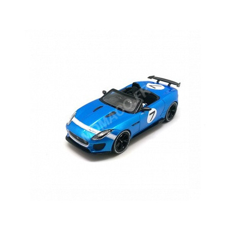 JAGUAR TYPE F PROJECT 7 2015 BLEU