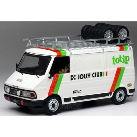 FIAT 242 "TOTIP JOLLY CLUB" AVEC GALERIE