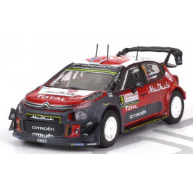 CITROEN C3 WRC 9 MIKKELSEN/SYNNEVAAG RALLYE SARDAIGNE 2017