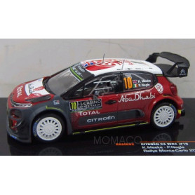 CITROEN C3 WRC 10 MEEKE/NAGLE  RALLYE MONTE CARLO 2018