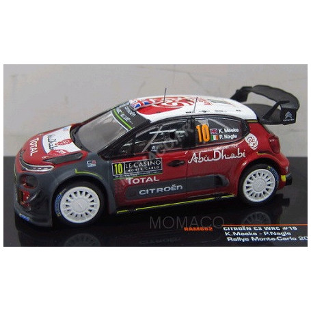 CITROEN C3 WRC 10 MEEKE/NAGLE  RALLYE MONTE CARLO 2018