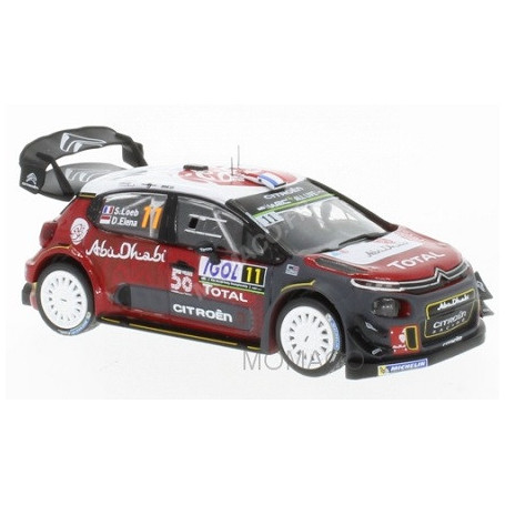 CITROEN C3 WRC 11 LOEB/ELENA RALLYE TOUR DE CORSE 2018