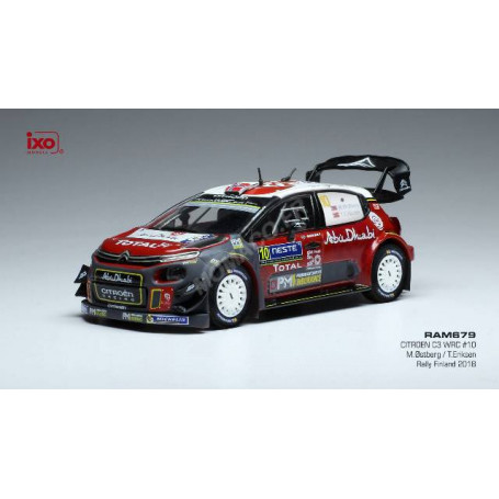 CITROEN C3 WRC 10 RALLYE WM M.OSTBERG/T.ERICKSEN RALLYE FINLANDE 2018