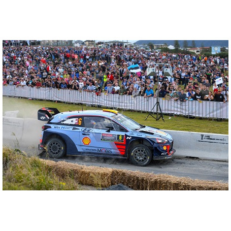 HYUNDAI I20 WRC 6 PADDON/MARSHALL RALLYE AUSTRALIE 2018