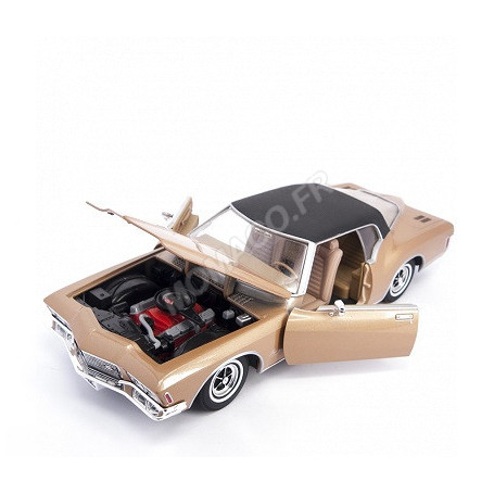 BUICK RIVIERA GS AVEC TOP 1971 MARRON