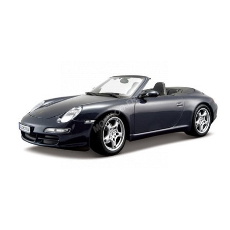 PORSCHE 911 CARRERA S CABRIOLET 2005 BLEUE