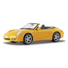 PORSCHE 911 CARRERA S CABRIOLET 2005 JAUNE